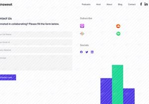 Podcast website