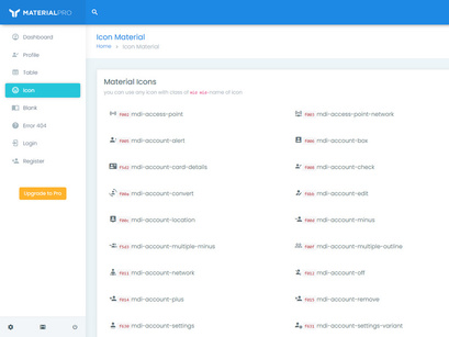 MaterialPro Free Bootstrap Admin Dashboard Template