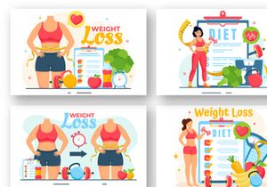 12 Weight Loss Illustration