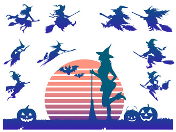 Collection : Witch Halloween Silhouette preview picture