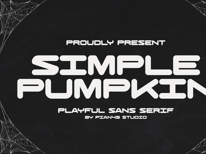 Simple Pumpkin - Playful Sans Serif