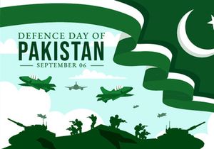 11 Pakistan Defence Day Illustration