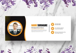 Corporate Email Signature Template Ver-1