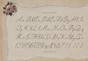Claris Fleur | Handwritten Vintage Script