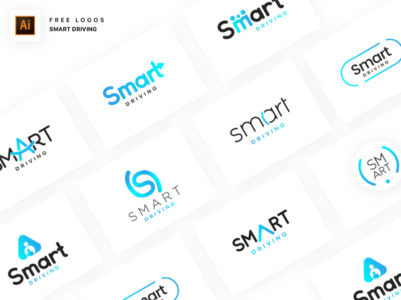 Smart Driving- Free Logos