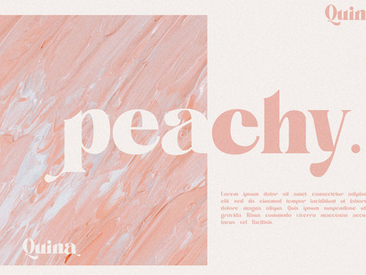 Quina Beauty Bold Serif