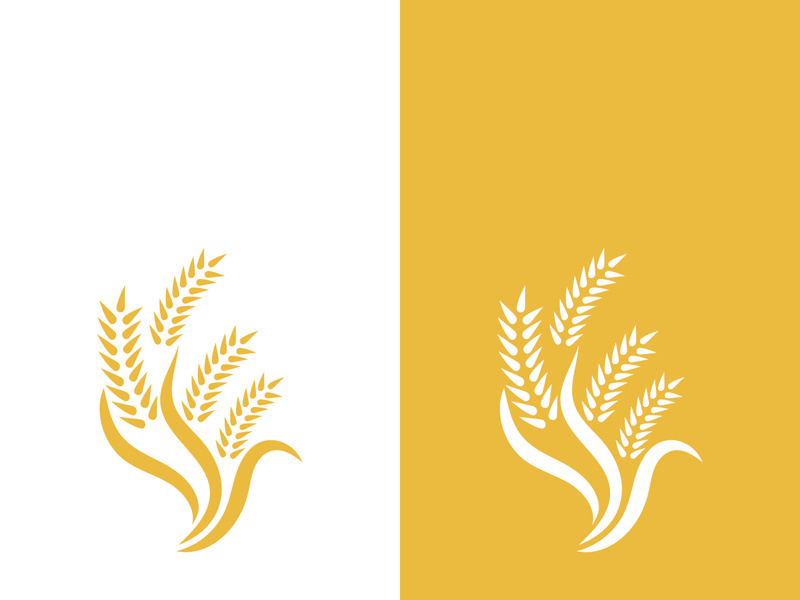 Wheat logo collection, logo, gold logo, wheat png | PNGWing