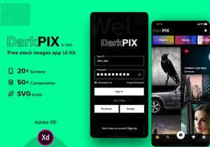 DarkPIX UI Kit