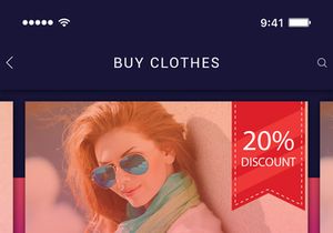 E-commerce Mobile Apps Template