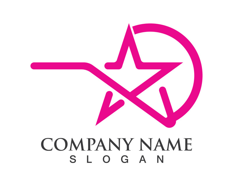 star vector icon illustration design template