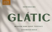 Glatic Modern Sans Serif