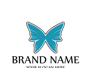 Butterfly logo design preview picture