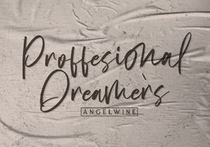 Angelwine - Handwritten Font