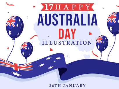 17 Happy Australia Day Illustration