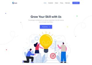 Sass Digital Agency Landing Page