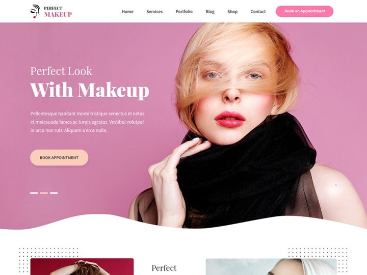 haircut WordPress theme