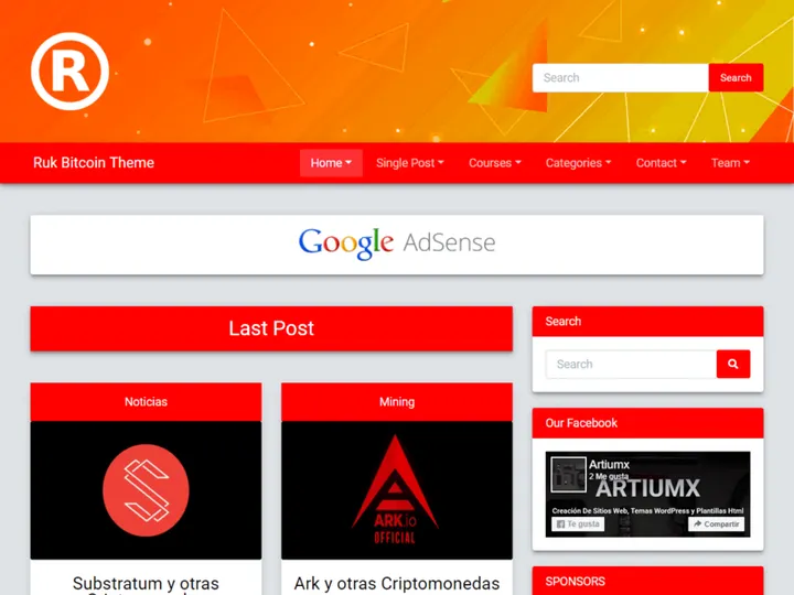 Ruk Bitcoin Theme