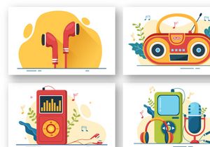 15 MP3 Player Illustration