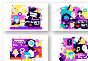 10 International Women's Day Illustration