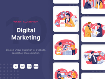 M125_Digital Marketing Illustrations preview picture