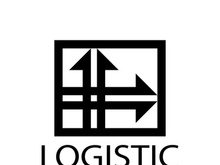 logistics logo icon illustration vector design  distribution symbol  delivery of goods  economy  finance