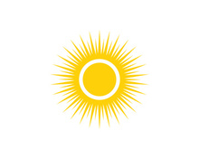 Sun Vector illustration Icon