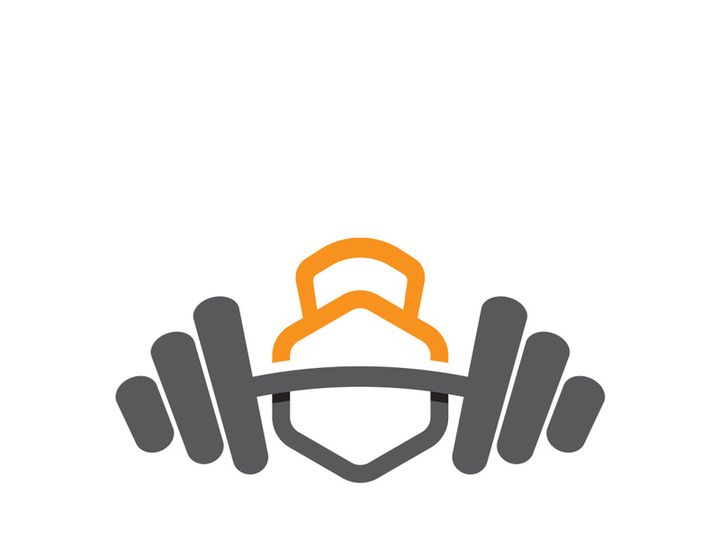 Gym Badge icon Fitness Logo Design