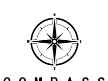 compass icon isolated on background.modern flat compass pictogram,business,marketing,internet concept.trendy simple vector symbol for websitedesign or button to mobile app.logo illustration.