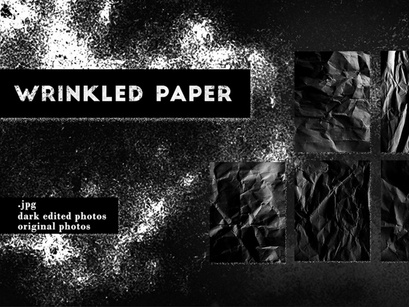 Free Wrinkled Paper Textures