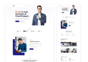 2 in 1 Portfolio Website Design