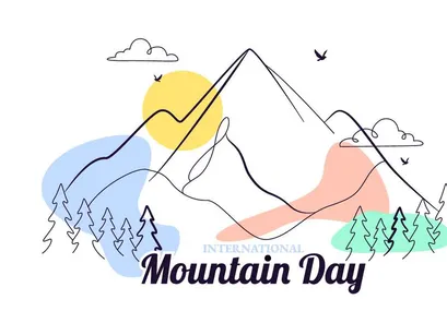 7 International Mountain Day Illustration