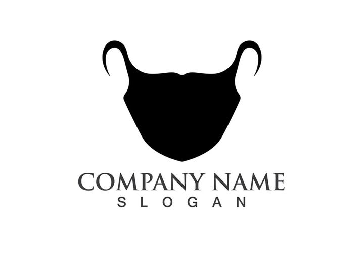 Face protection  Mask Vector logo. Medical Mask logo vector icon illustration design