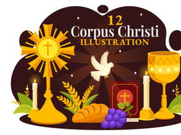 12 Corpus Christi Illustration preview picture