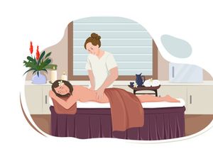 M123_Massage Service Illustrations