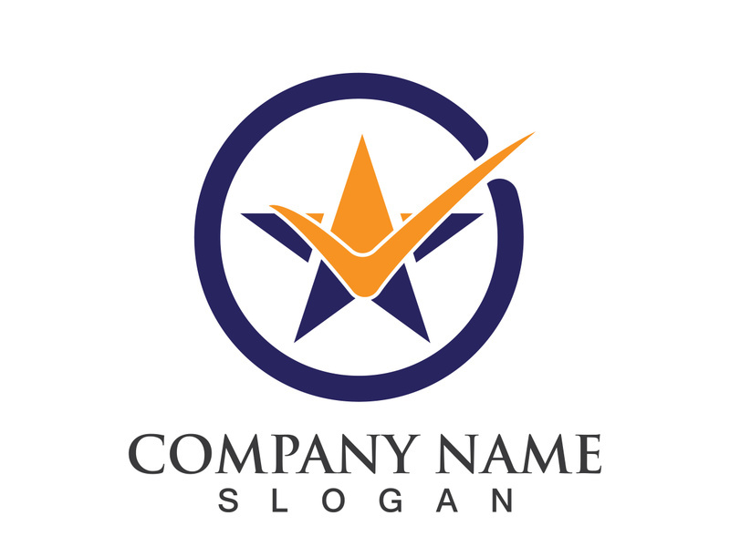 star vector icon illustration design template