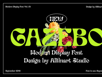 Guyon Gazebo Display Font preview picture