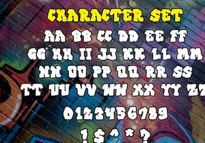Human Urban - Graffiti Font