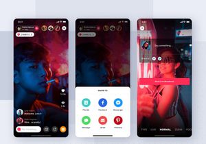 Jazam - Social mobile app UI Kit for SKETCH