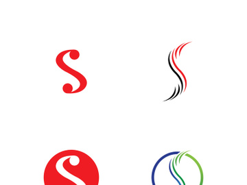 Business corporate S letter logo preview picture