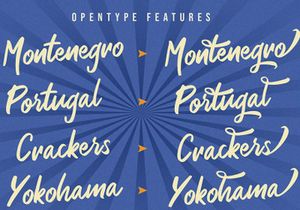 Rezojas - Bold Script Font