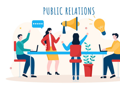 15 Public Relations Illustration