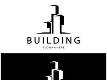 Building logo vector illustration design,Real Estate logo template, Logo symbol icon