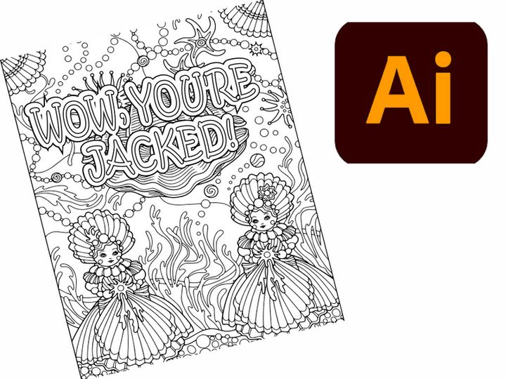 Halloween Coloring Book Page 13