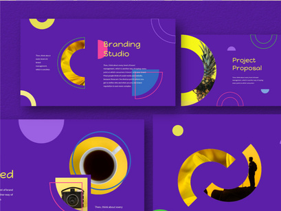 Circle Brand Powerpoint Template