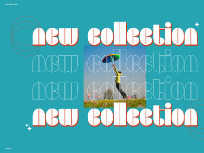 Manke Larky | Bold Display Sans