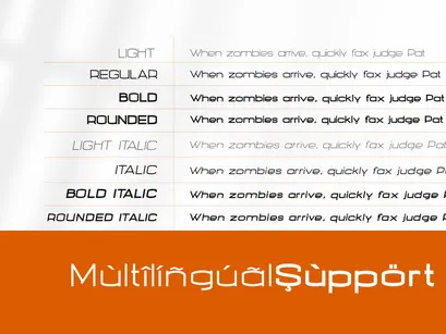 Nalom Sans Serif Typeface Font Family