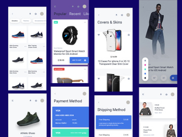E Commerce Mobile App Ui Kit preview picture