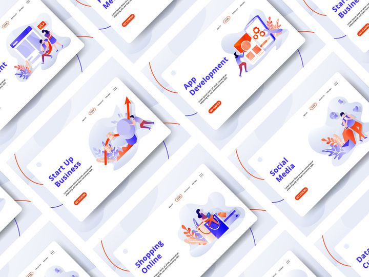 Digital Marketing vol 2 sets Illustration preview picture