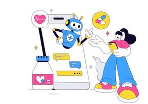 10 Medical Chatbot Vector Illustration