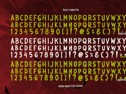 Gorgon Cursed | Horror Typeface